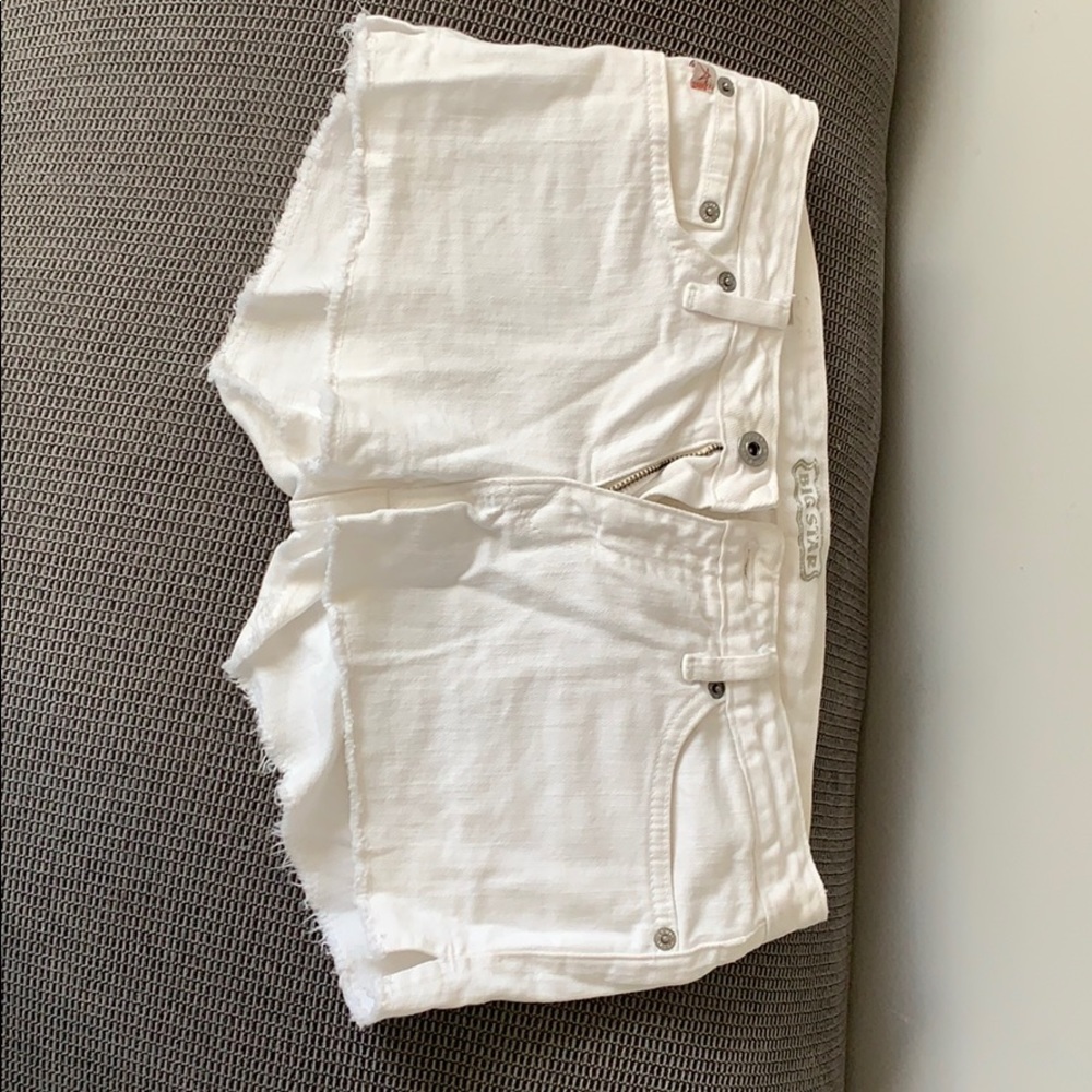 Big star white shorts